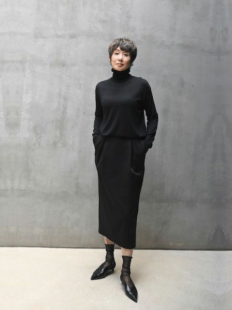 コットンストレッチスカート｜ユナヒカ