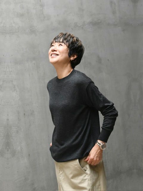 ハイゲージニット　クルーネック｜ユナヒカ