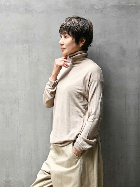 ハイゲージニット　タートルネック｜ユナヒカ